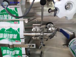 China 304 Stainless Steel Automatic Vertical Plastic Bag Sachet Sealing Machine factory