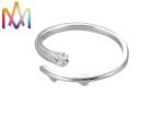 Eco Friendly 22mm Simple Cross Dog Claw Cat Claw Rings