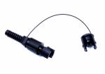 Black FM4 Seismic Cable Connector -40℃~+70℃ Operation Temperature