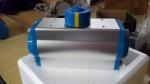 high speed pneumatic rotary actuator with limit switch box