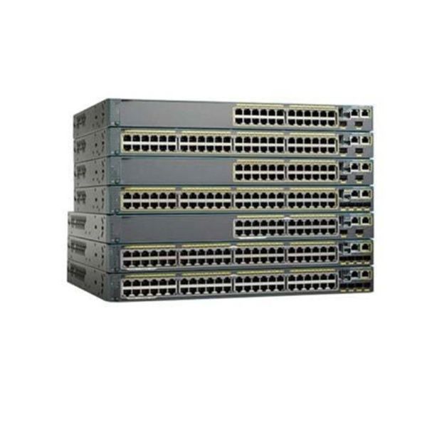 China Cisco Catalyst 24 port managed PoE network switch WS-C2960XR-24PS-I 4 x 1G SFP IP Lite factory
