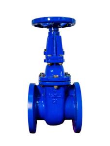 China Bolted Bonnet CI Metal Seat Gate Valve 100mm DIN3352 factory