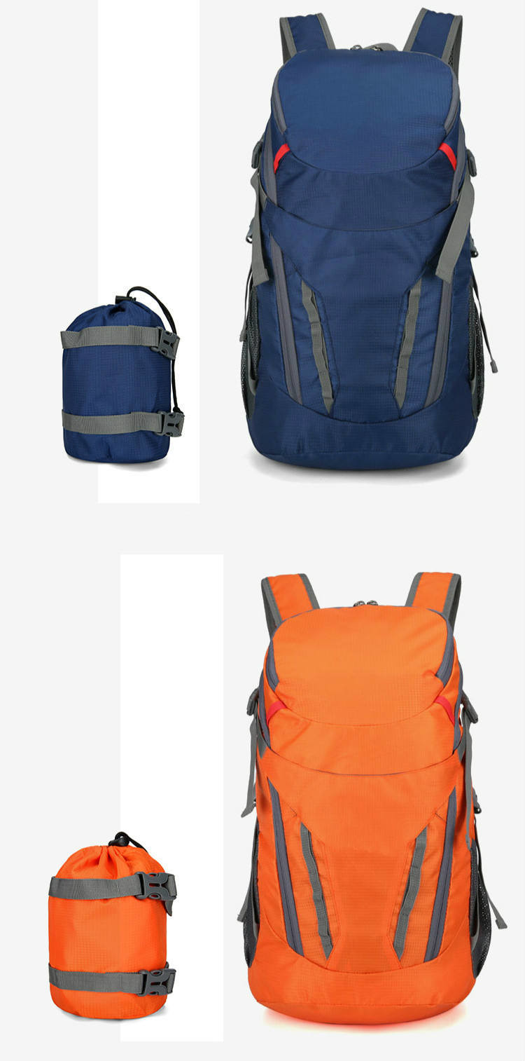 Lightweight Packable Travel Hiking Backpack Daypack 35L Foldable Camping Backpack