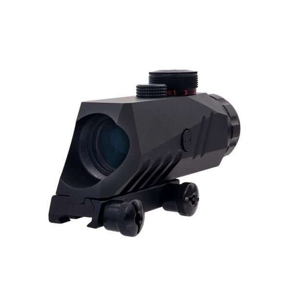 160mm Length 3x30 Sight Illuminated Tactical Hunting Scope Red / Green / Black
