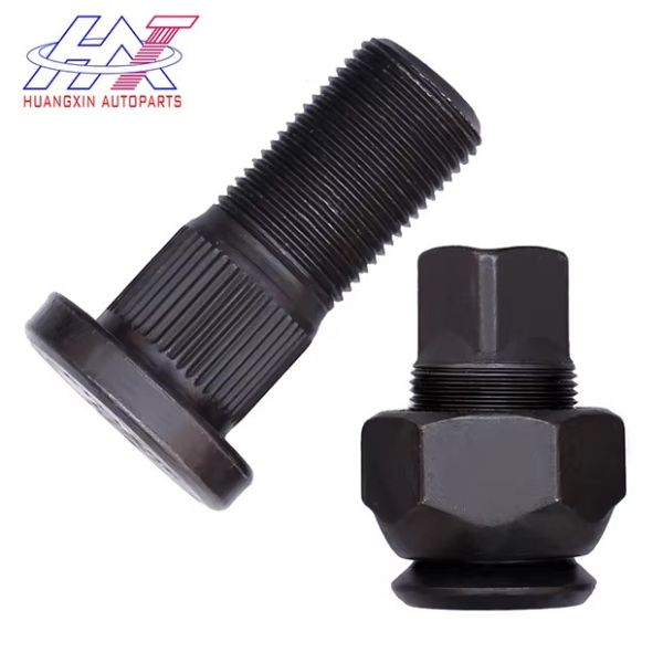 Automotive Fasteners M22X1.5 Full Thread Bolts and Nuts for Scania Wheel Rear Grade 10.9 12.9