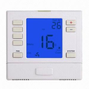 China Thermostat with Electric/Gas Configurable, Suitable for Home System factory