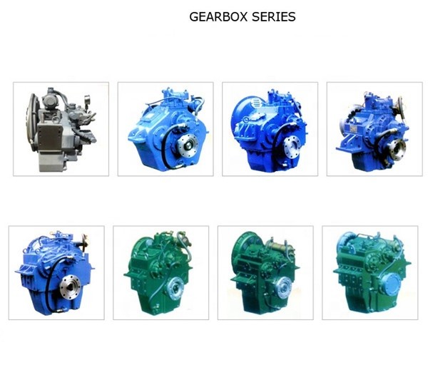 10000hp JV06/16A Rated Propeller Thrust 1.8kn Small Marine Gearbox
