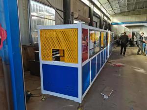 China High Speed Plastic Profile Extrusion Line PVC Ceiling / Window Profile Equipment factory