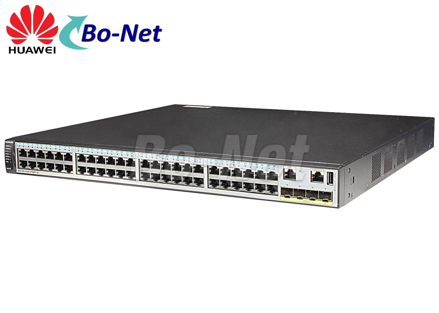 S5720-52X-PWR-SI-ACF 48 Ports 4 X 10 Gig SFP+ Network Switch