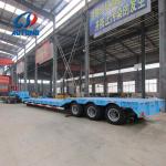 Removable Gooseneck Lowboy Trailer with 4mm Checked Plate and Heavy Duty