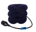 Inflatable neck support universal size half flannel neck traction collar