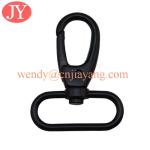 jiayang zinc alloy one inch matte black color snap hook for handbags