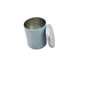 China Child Proof Empty Tin Box For Medical / Small Round Metal Containers factory
