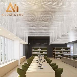 China Modern Perforated Linear Metal False Ceiling For Office on sale