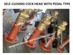 Foot Operated Sounding Self Closing Valve With Extension Rod FH-DN40 Cb/T3778-99