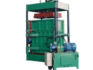 China 2.2Kw Cardboard Paper Baler Machine / Cardboard Compactor Baler With Special Forklift factory