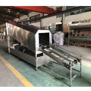 China 300-1000 Bph Capacity Chicken Slaughter Line Large Cage Washer Made of 304 Stainless Steel factory