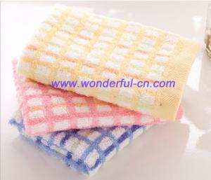 China Personalized fancy colorful designer small hand towels for promotion factory