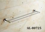 Brass Sanitary Pretty Bathroom Accessories , Elegant Bathroom Sets Glass Shelf