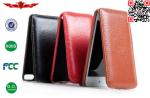 100% Perfect Fit Genuine Leather Flip Cover Case For Ipod Touch 5 High Quality