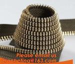 Garment Accessories Supplier Nylon Zipper, Black Chunky Plastic Teeth Zip Open