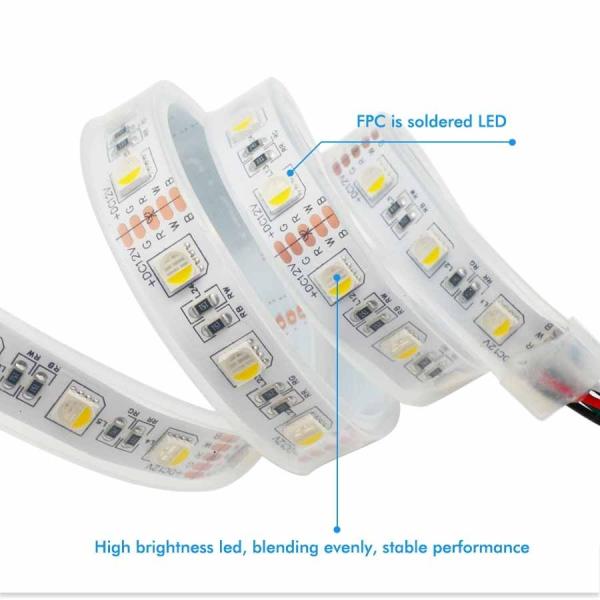 High Quality IP20 5050 4IN1 RGBW LED Strip Light SMD 4 color led flexible light