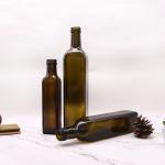 270ml 520ml 1L Lead Free Glass Edible Oil Bottle