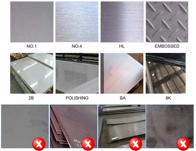 BA Finishing 12mm 309S Stainless Steel Flat Plate For Decoration