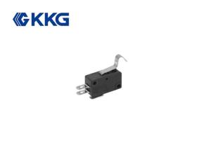 China CQC Micro Limit Switch With Roller 2 Pin , PBT Momentary Lever Switch factory