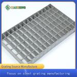 Q235 High Bearing metal Galvanized Steel Grid Panels Grating Customized