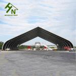 11.3m High Huge 40x50m Curved Event Tent Aircraft Helicopter Shelter