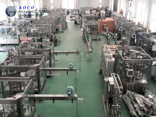Carbonated Beverage Bottle Filling Machine Automatic High Efficiency