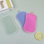 Bathroom Multi-function Handheld Kitchen Cleaner Brush Silicone Bath Brush