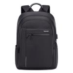 Causal Business Laptop Backpack USB Charging Oxford Waterproof Travel Bag