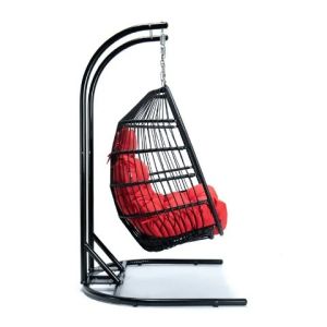 Relaxing Customized Color Hammock Swing Chair With Iron Tube Frame And Hardware