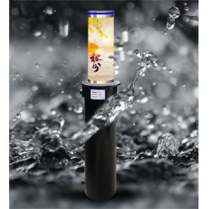 Retractable Ss 201 Hydraulic Rising Bollard Smooth And Efficient Lifting