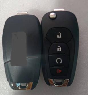 315Mhz 3 + 1 Button 46 Chip LXP-T003 13530752 Flip Remote Key For Chevrolet