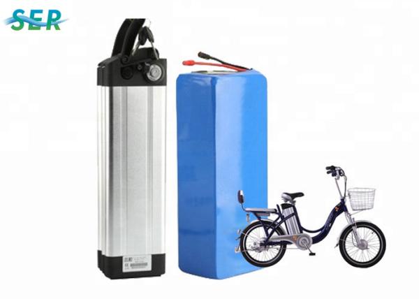 18650 48v 10ah Lithium Ion Battery , Electric Bicycle Battery Rechargeable With