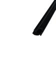 Customized U Shape PVC UPVC Rigid Plastic Extrusion Profile
