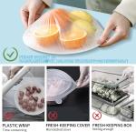 Food Covers,Reusable Elastic Food Storage Covers, Plastic Sealing Elastic