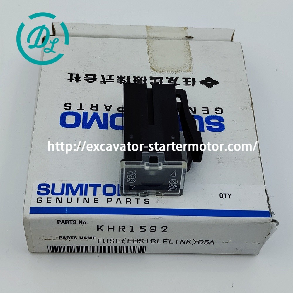 KHR1592 Sumitomo Fuse 65A Excavator Spare Parts SH75X-3B SH125X-3B