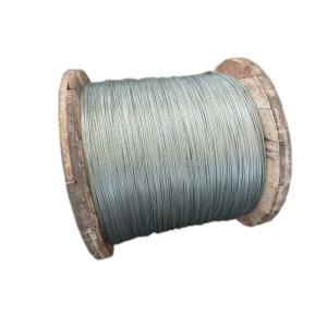China Alloy Galvanized Steel Strand Stay Wires BS 183 ASTM475 and IEC 888 Standards Approved for Sturdy Construction Needs factory
