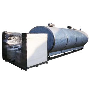 China 380V 50Hz Milk Cooling Tank With R404A Refrigerant factory