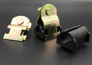 China Manufacturer 1-5/8'' Customized Size Zinc Plated Strut Mounted Cushion Clamps factory