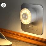 Human Body Sensing LED Night Light for Automatic Aisle Lighting in Residential