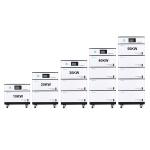 Home Lithium Battery LifePO4 Energy Storage Stackable 51.2V 100Ah 200Ah