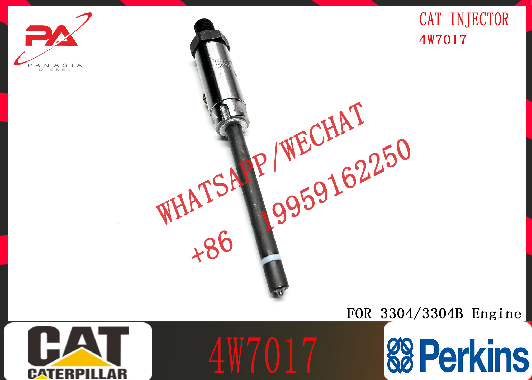 injector 4w-7018 4w7018 4w7017 0R-3536 0R-1746 0R-3418 0R-3419 0R-3420 for caterpillar 3406 injector