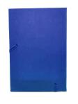 Blue PU Hardcover Custom Journal Printing 8.39*5.71'' Compact Size Sedex