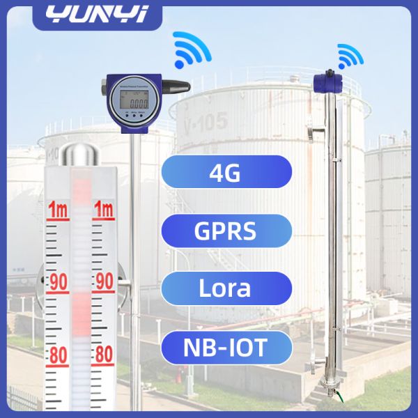 China Wireless Magnetic Submersible Level Sensor for Industrial Interface Detection with Wireless IoT Module and Dual Output factory