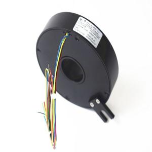 China Aluminium Alloy Housing IP40 30mm Pancake Slip Ring factory